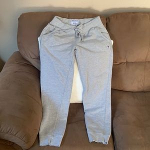 Champion sweatpants.